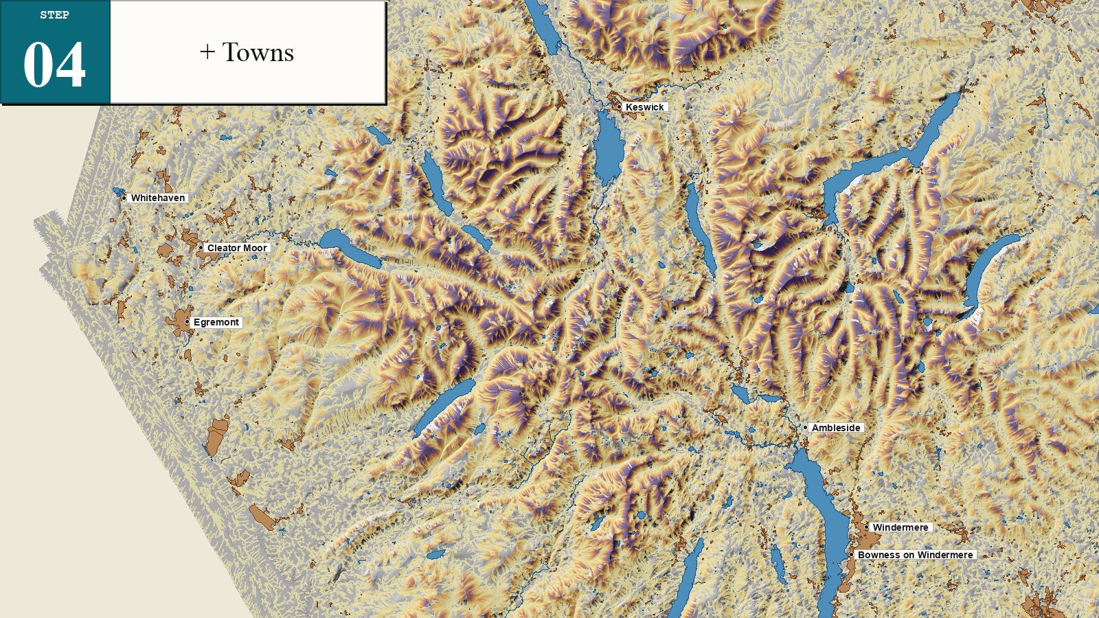 Step 4: + Towns
